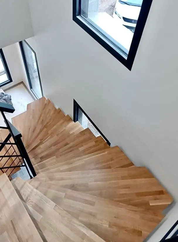 Marches d'escalier en chêne