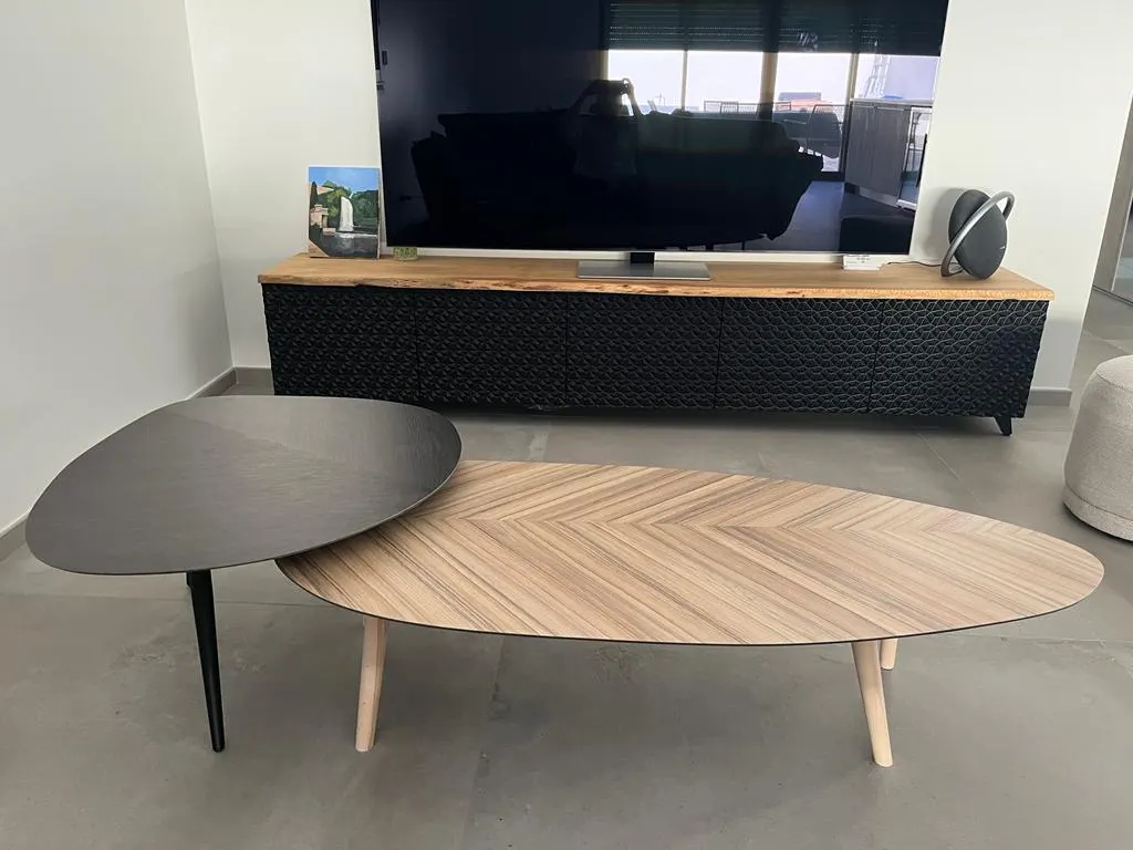 Tables basses et meuble TV assortis