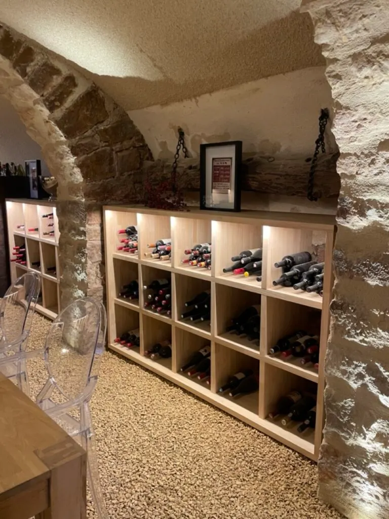 Cave à vin en bois